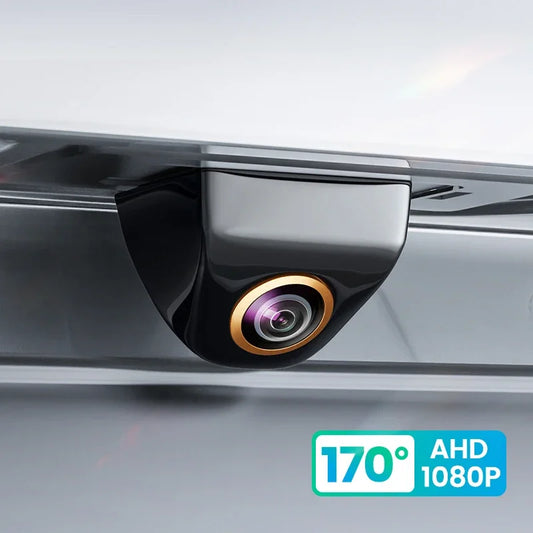 AHD 1920x1080P Car Rear View Camera 170 Degree Wide Angle Fisheye Golden Len Full HD Night Vision Vehicle Reversing Front Camera